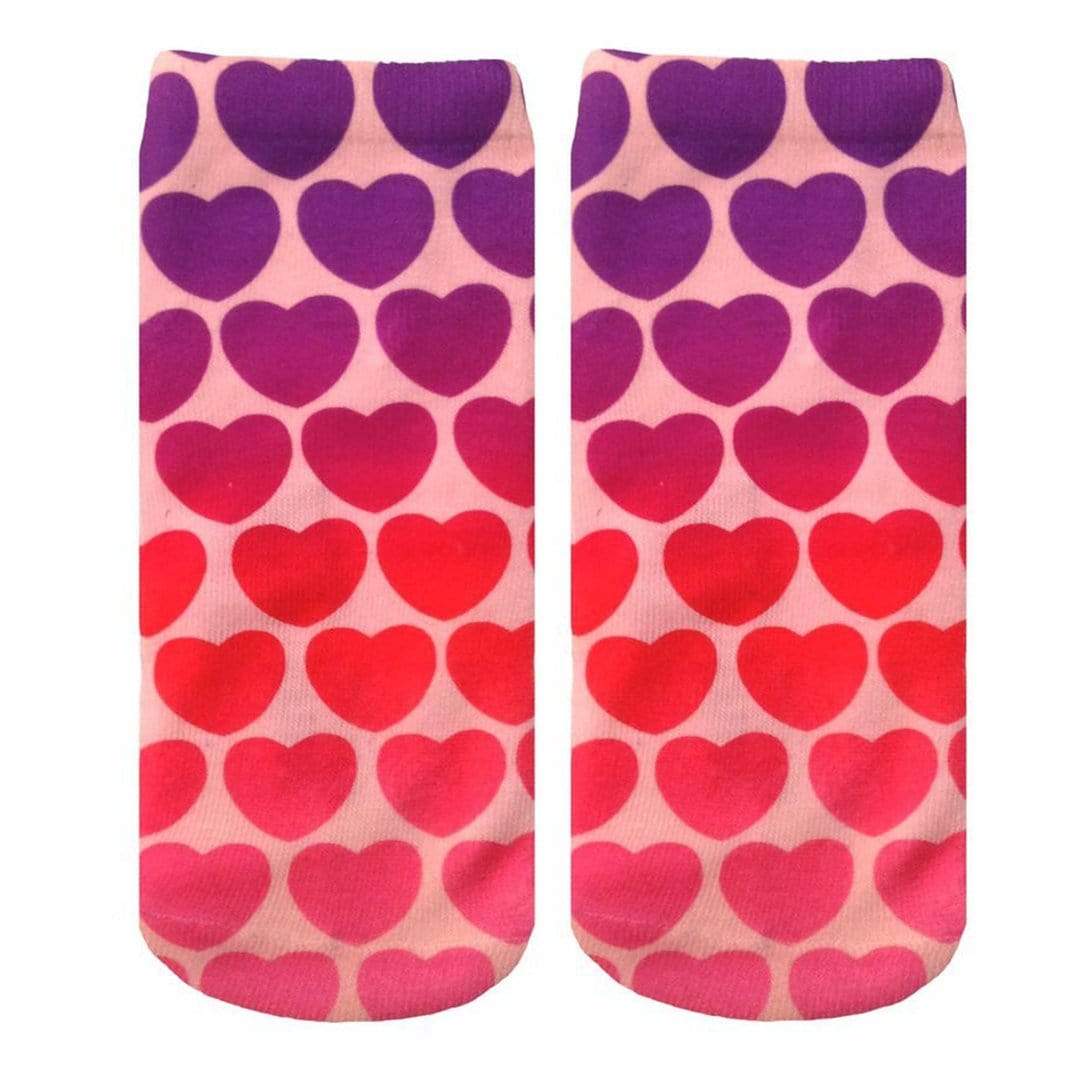 Melting Hearts Socks – Ankle Sock