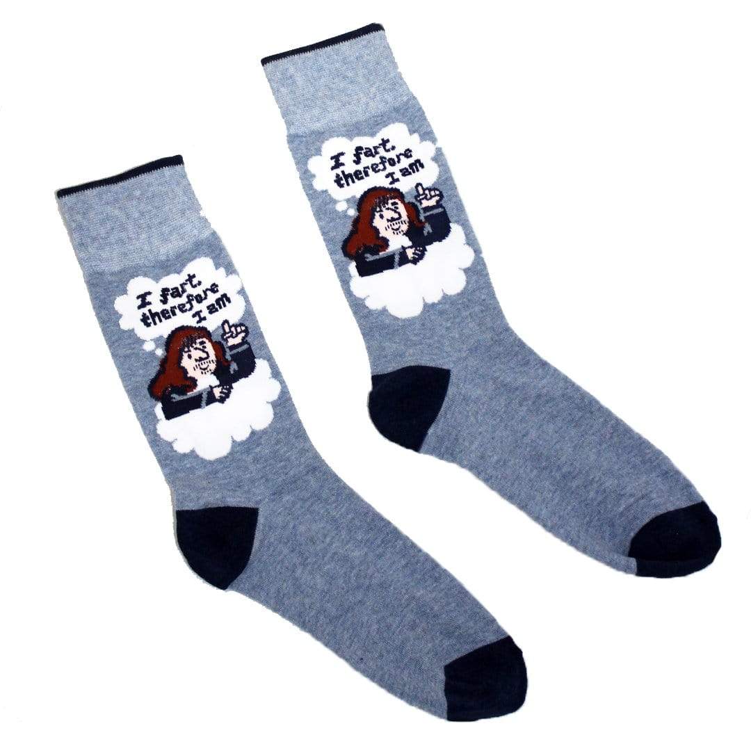 I Fart Therefore I Am Socks Socks Unisex Crew Sock