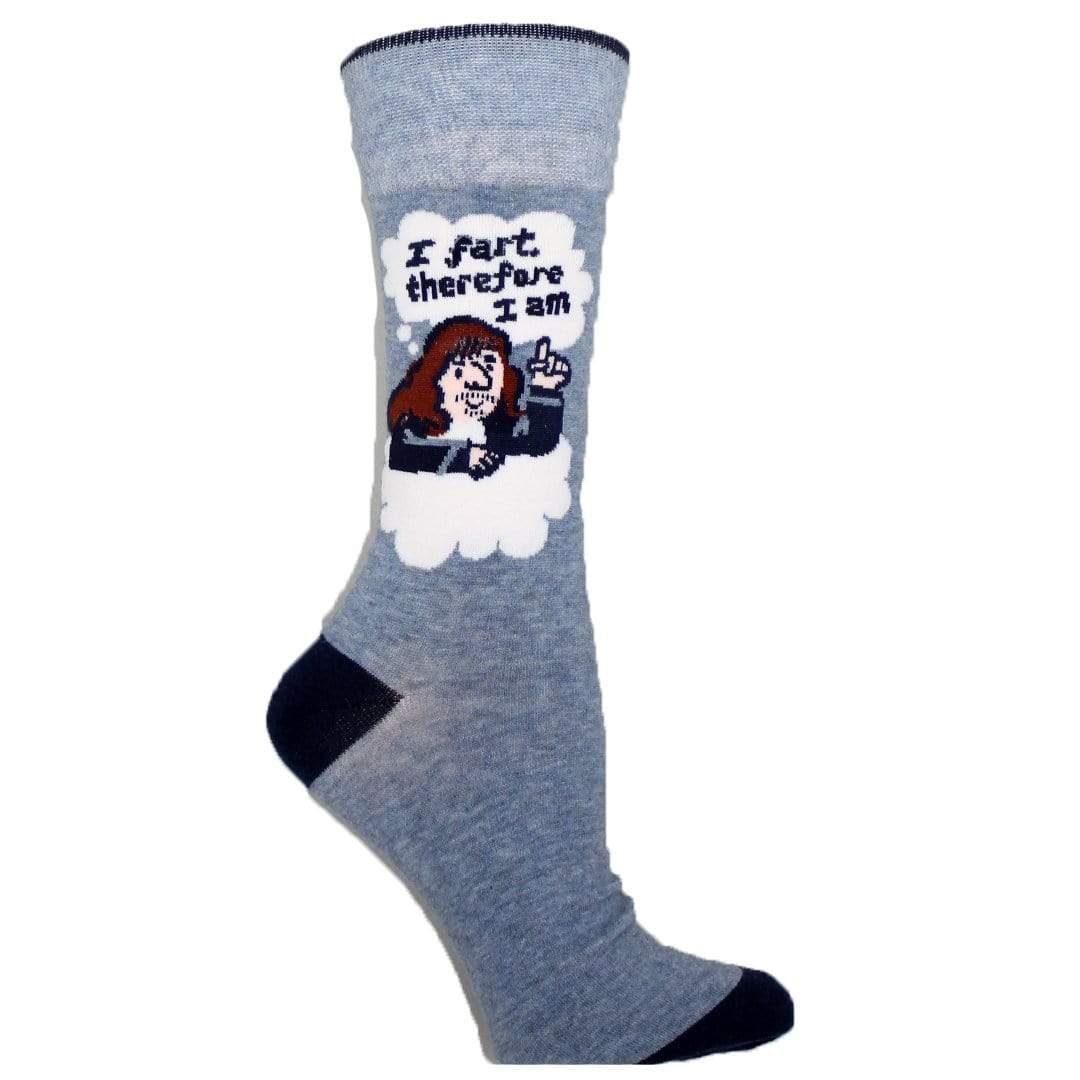 I Fart Therefore I Am Socks Socks Unisex Crew Sock