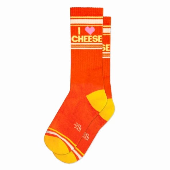 I Love Cheese Unisex Crew Socks