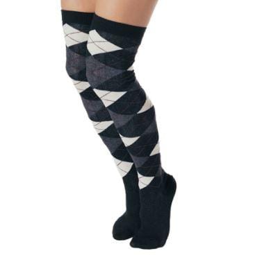 Argyle Women’s Over The Knee Socks