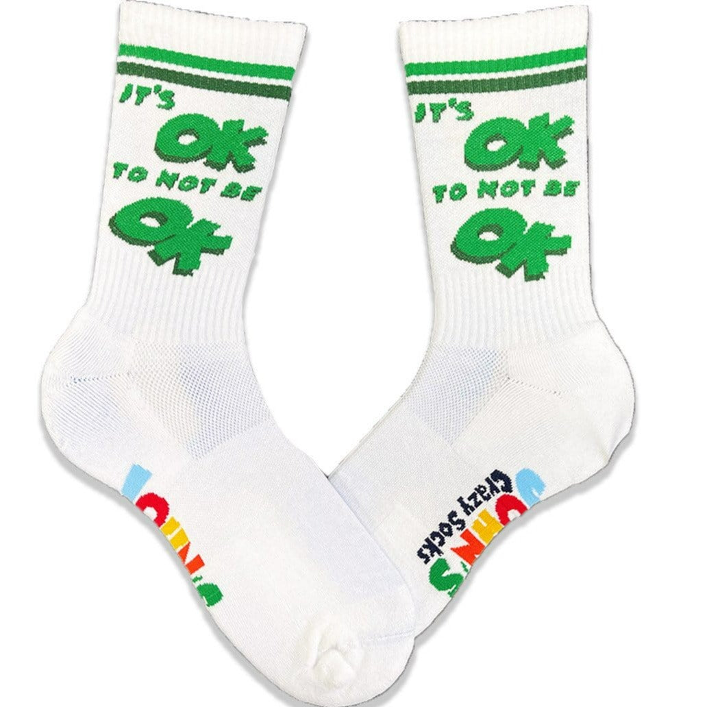 It’s OK To Not Be OK Unisex Crew Sock