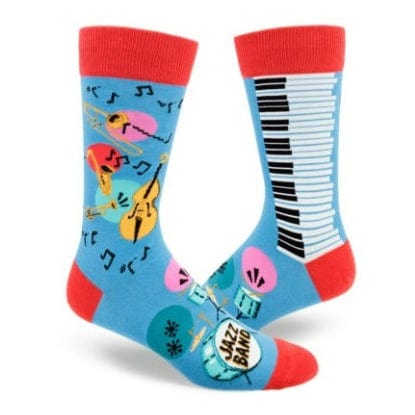 Jazz Band Men’s Crew Socks