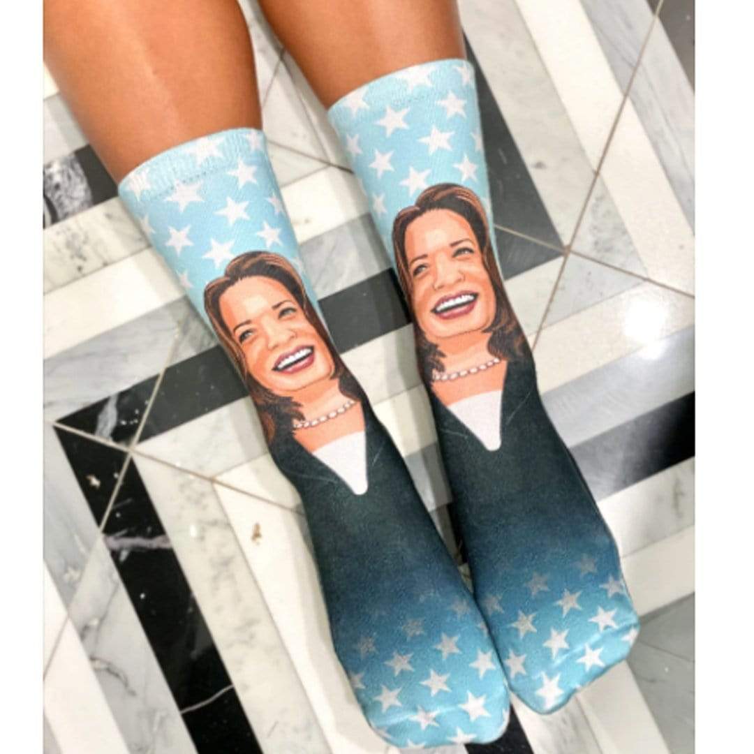 Kamala Harris Crew Socks