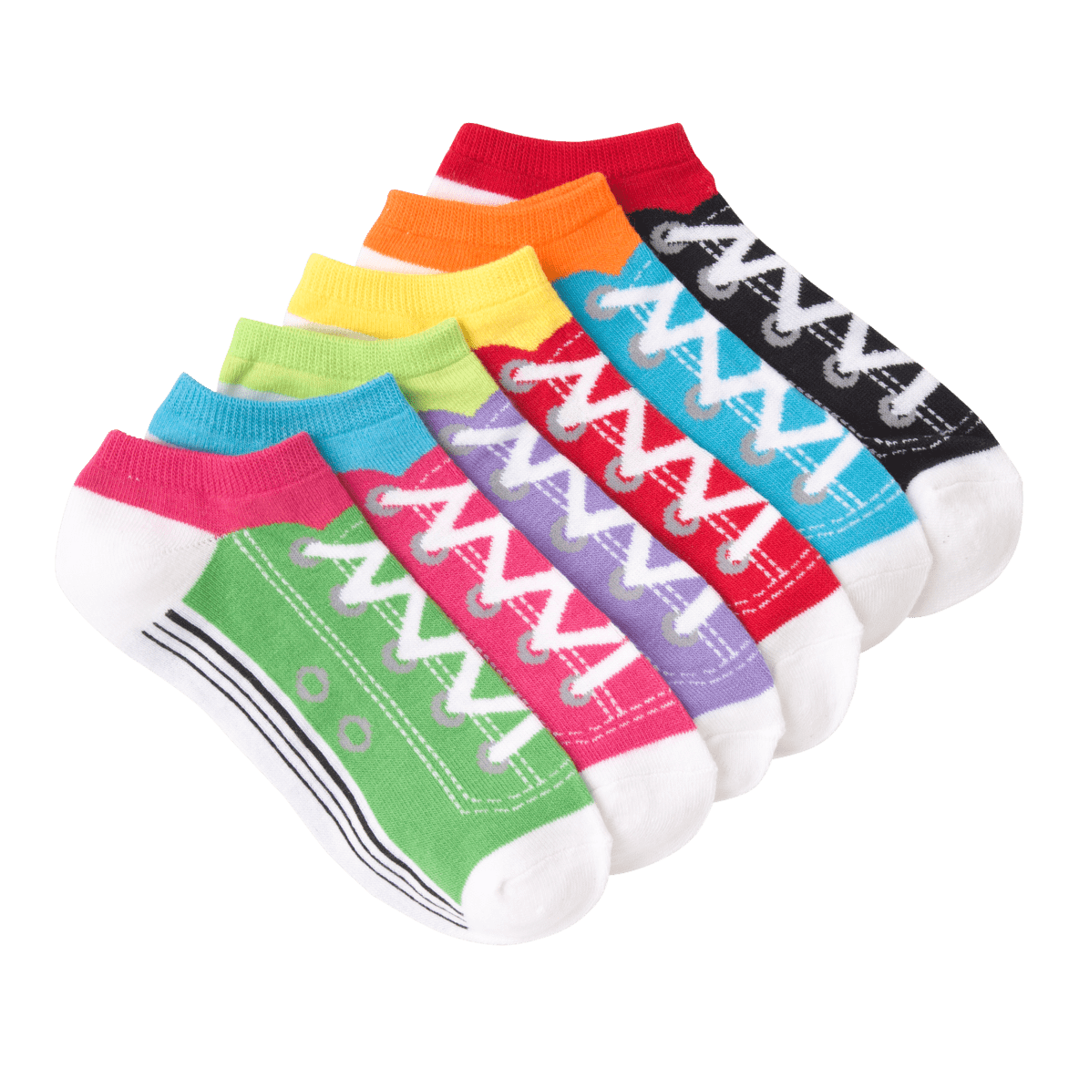 Women’s Sneaker Sock No Show 6 Pair Pack Socks