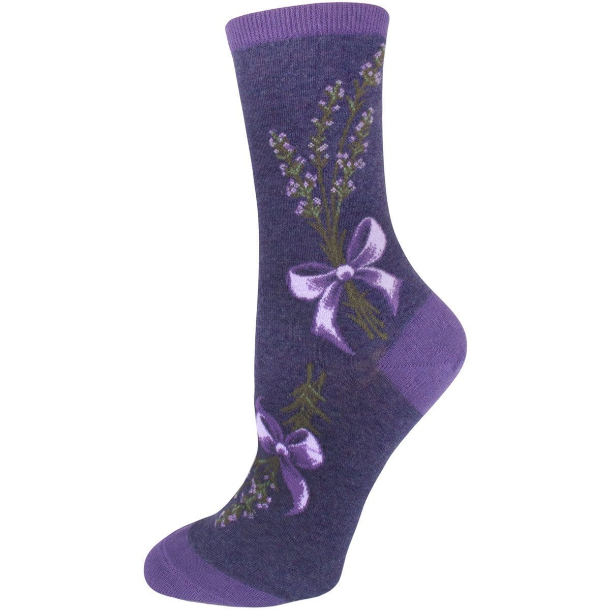 Lavender Harvest Socks Women’s Crew Sock