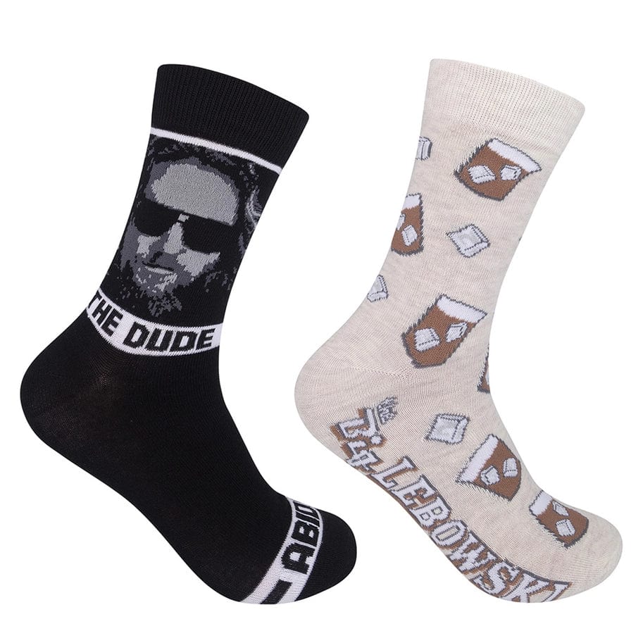 Big Lebowski 2 Pair Unisex Crew Socks