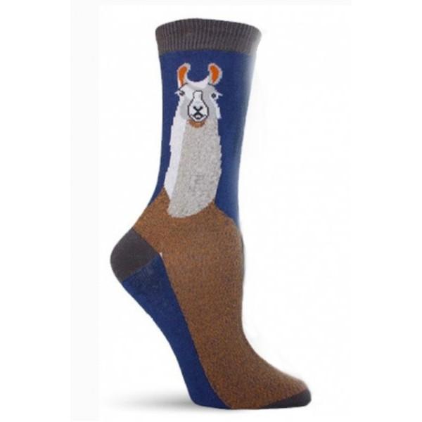 Llama Socks Women’s Crew Sock