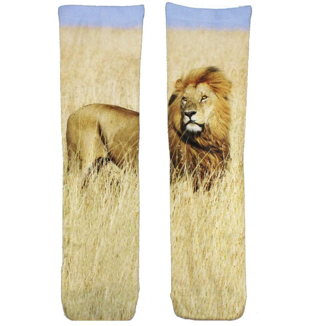 Lion Socks – Unisex Crew Socks