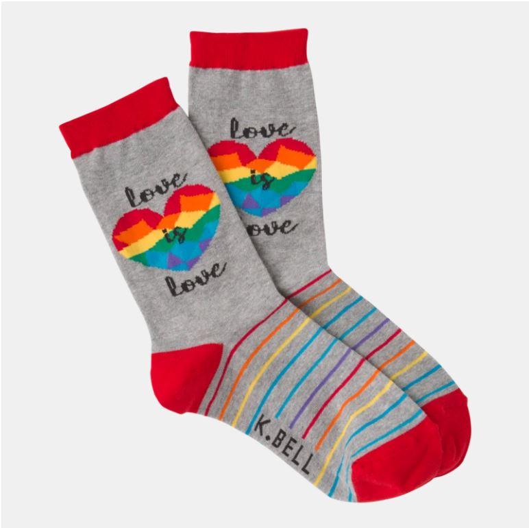 Love Is Love Crew Socks