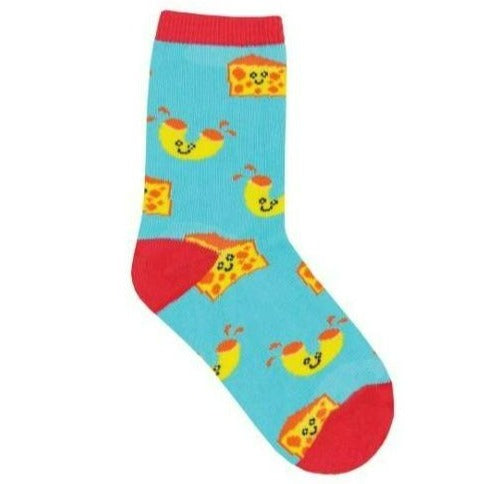 Mac N Cheese Kids Crew Socks