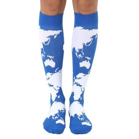 Map Compression Socks