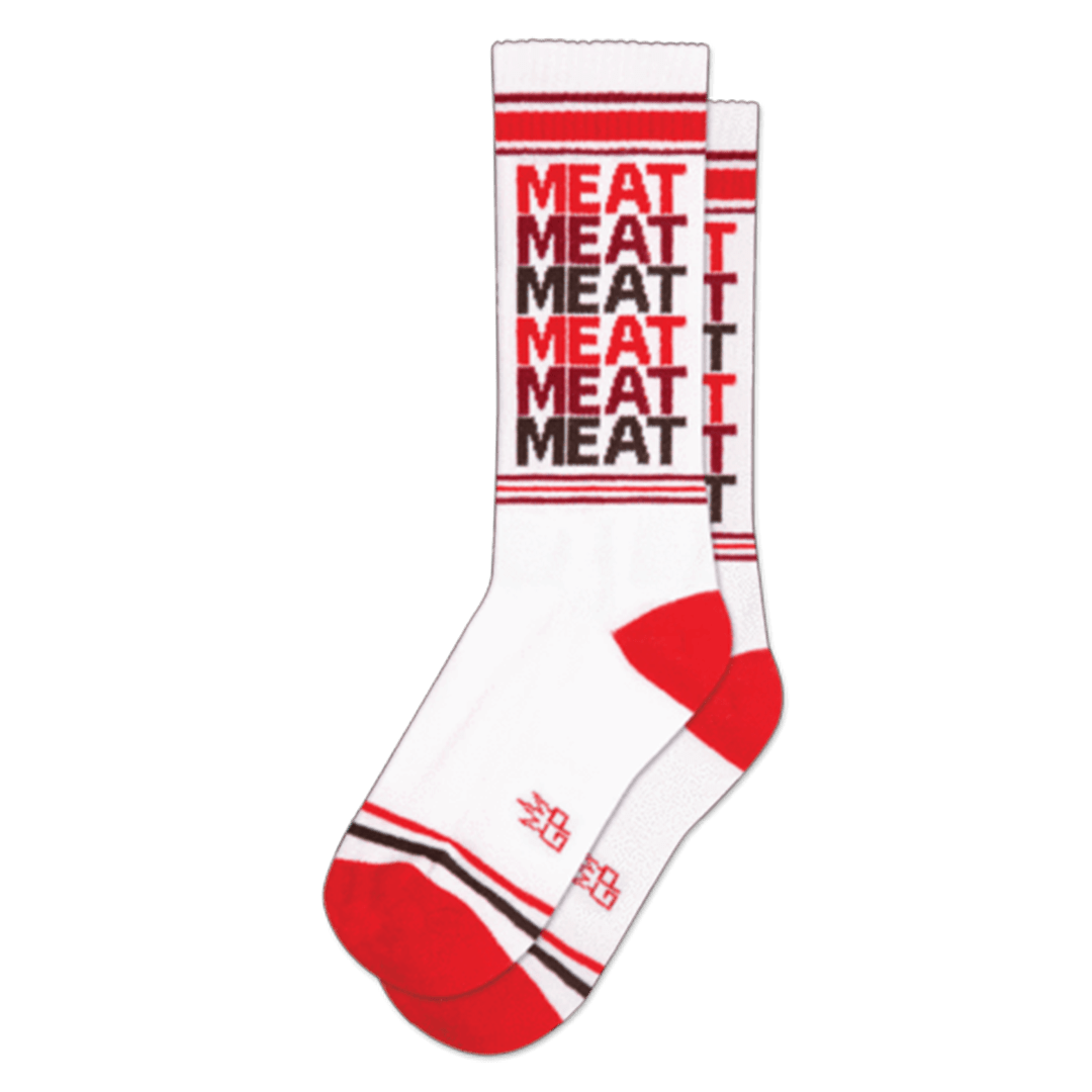 Meat Unisex Crew Sock