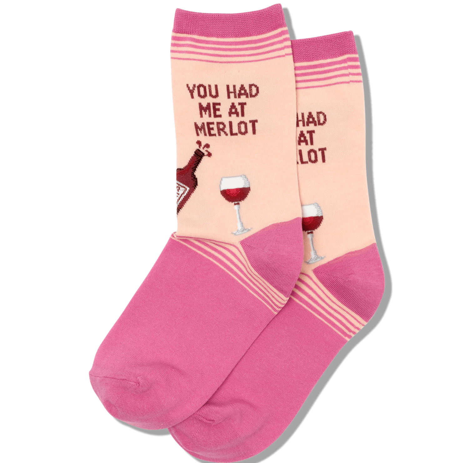 You Had Me At Merlot Women’s Crew Socks