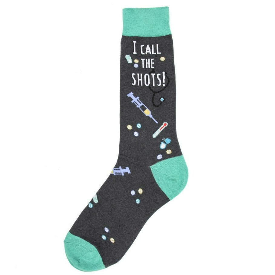 I Call The Shots Men’s Crew Socks