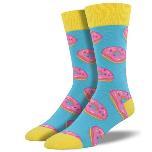 Donuts Socks Men’s Crew Sock