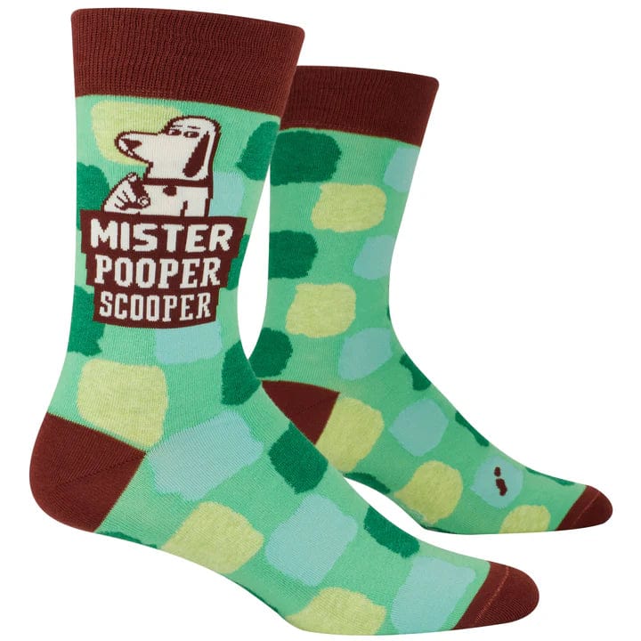 Mr. Pooper Scooper Men’s Crew Socks