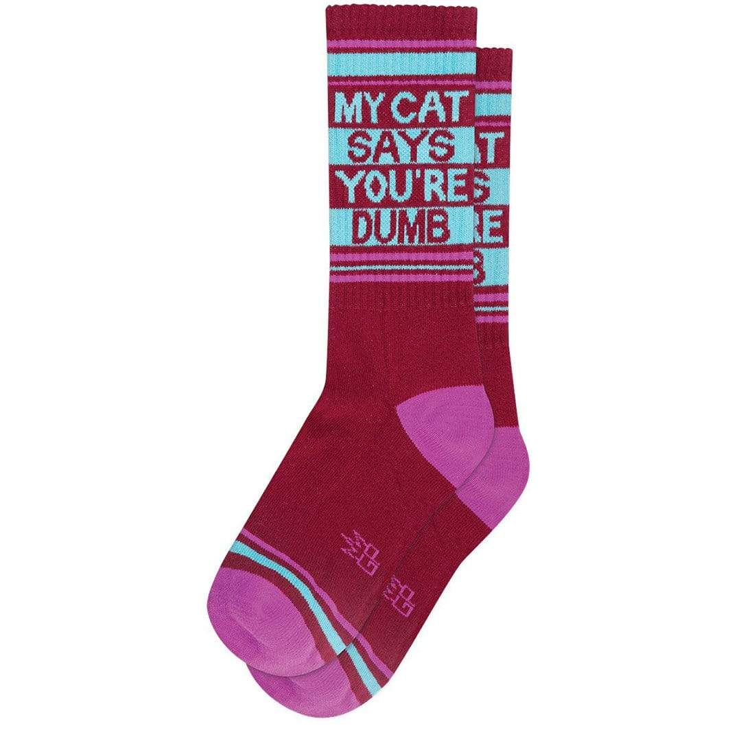 My Cat Says You’re Dumb Unisex Crew Sock