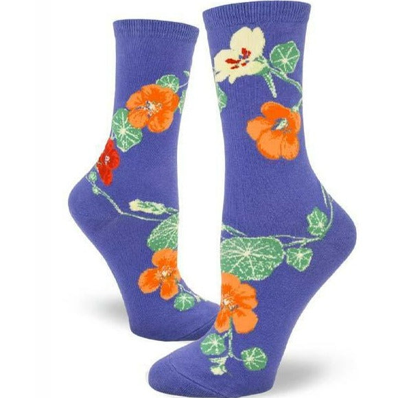 Nasturtium Socks Women’s Crew Sock