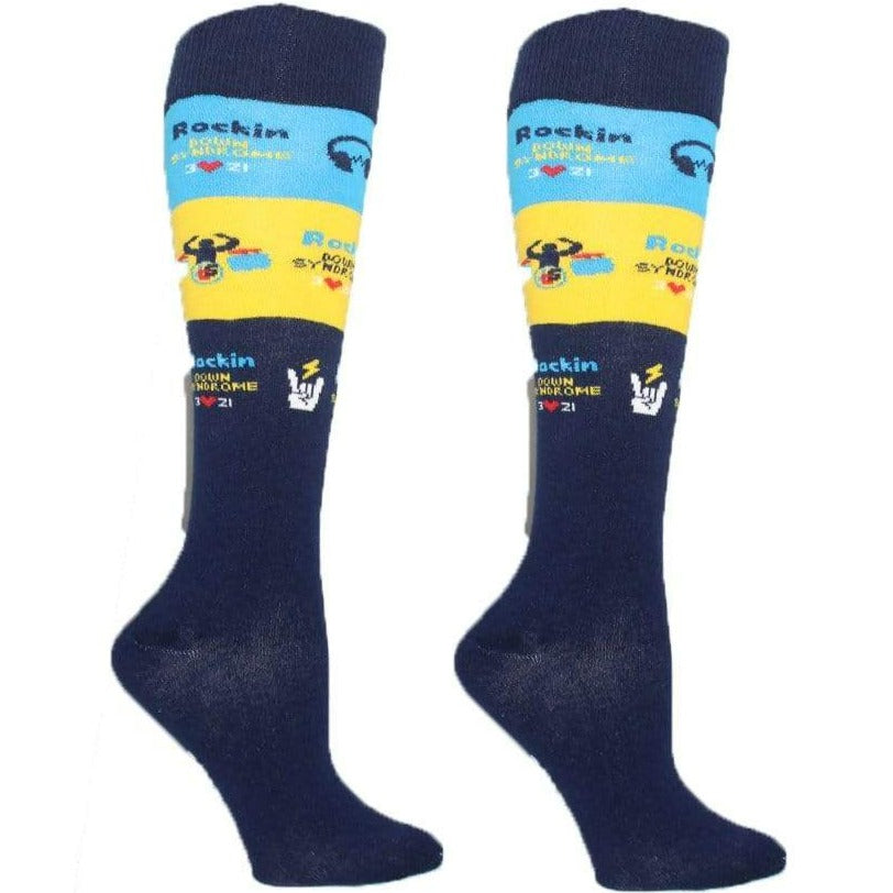 Rockin’ Down Syndrome Socks Knee High Sock