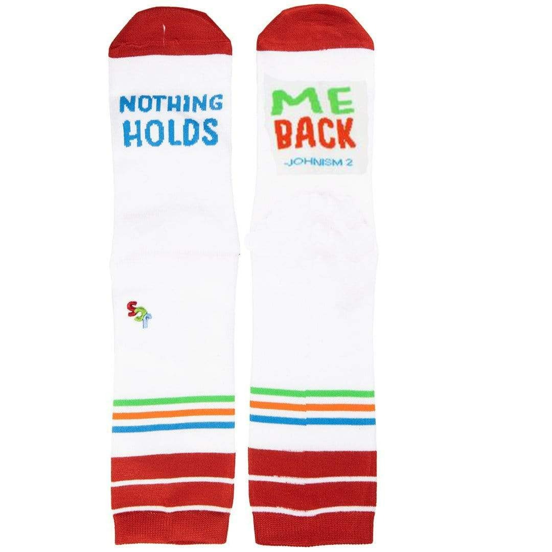 Johnism Nothing Holds Me Back Crew Socks