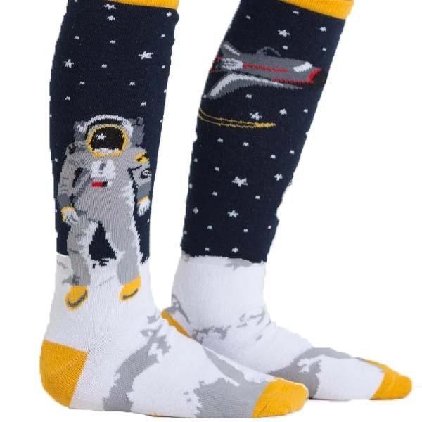 “One Small Step” Junior Knee High Socks