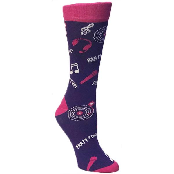 Party Time Unisex Crew Socks