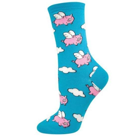 Flying Pigs Women’s Crew Socks