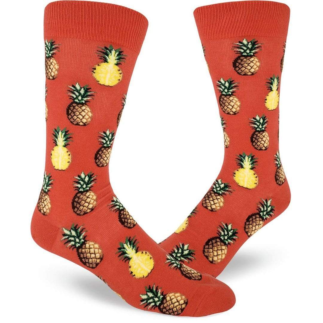 Pursuit of Pineapples Socks Men’s Crew Sock