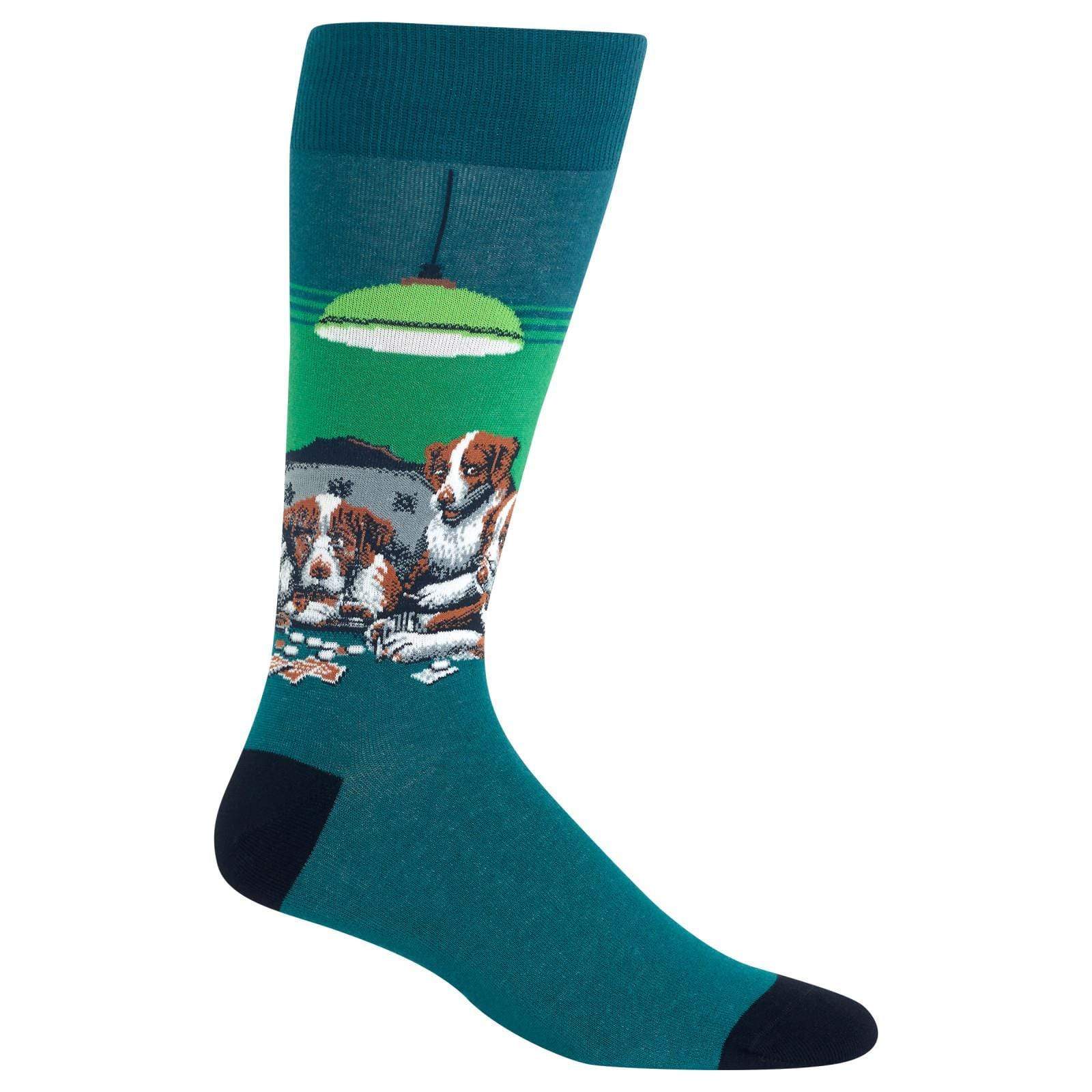 Poker Game Men’s Crew Sock