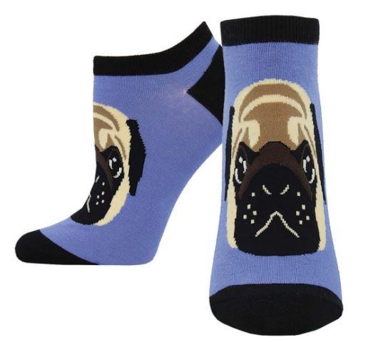 Pug Lyfe Socks Women’s No Show Sock