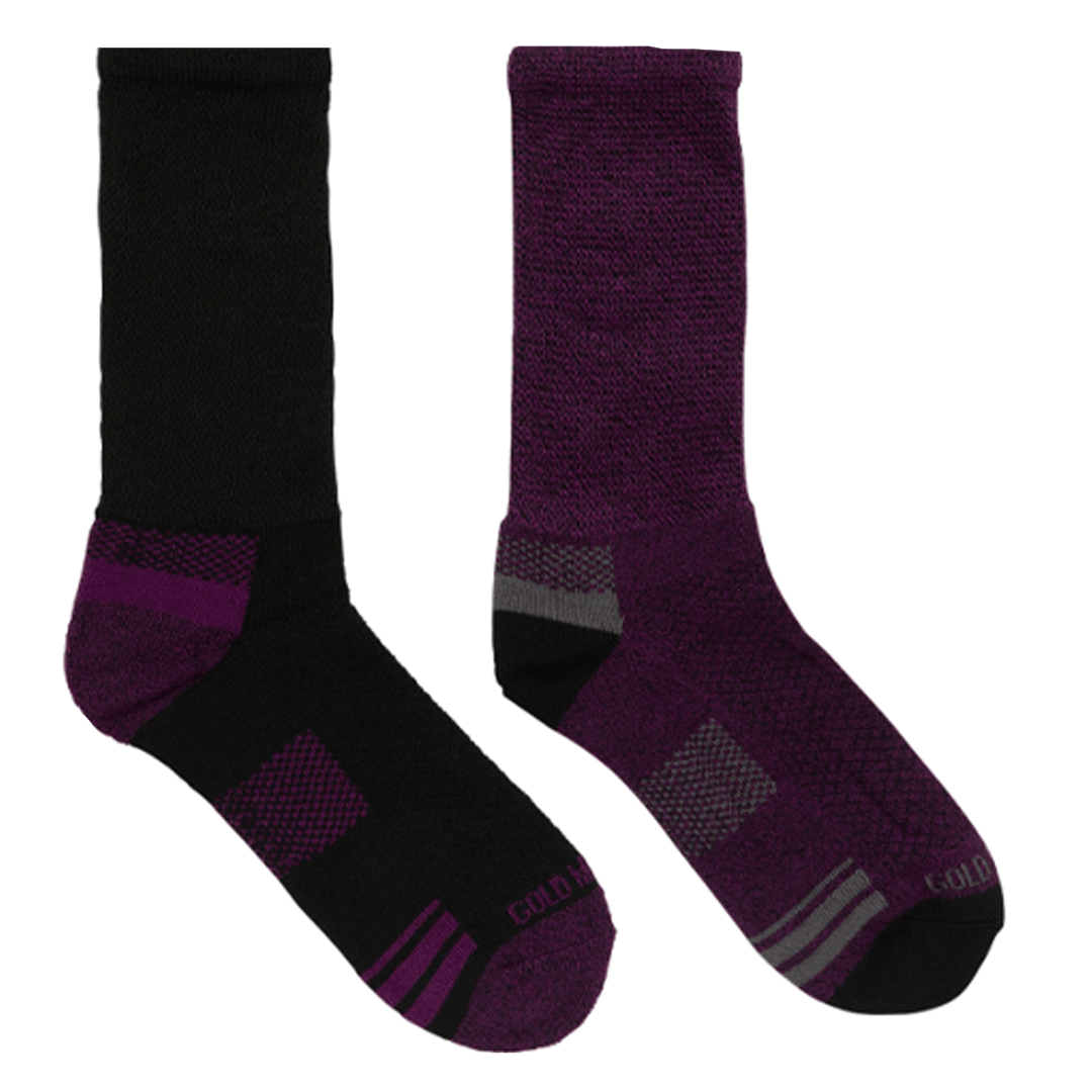 Diabetic Women’s Athletic Cushion Crew Sock 2pk