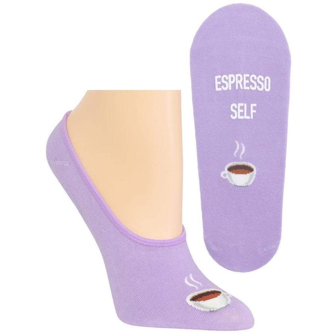 Espresso Socks Women’s No Show Sock