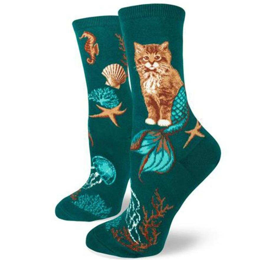 Purrmaids Socks Women’s Crew Sock