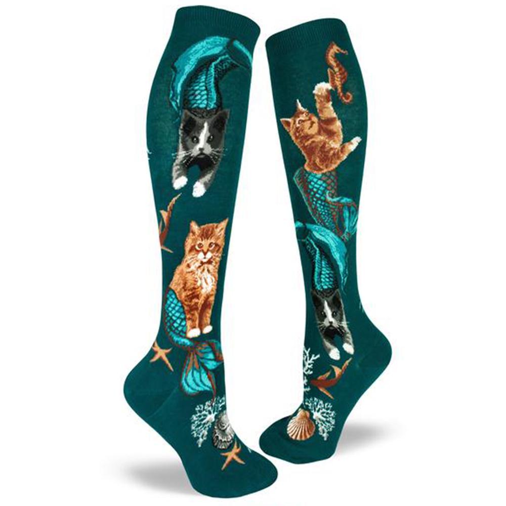 Purrmaid Socks Women’s Knee High Sock