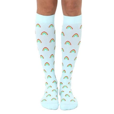 Rainbow Compression Socks