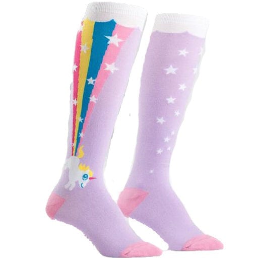 Rainbow Blast Socks Women’s Knee High Sock