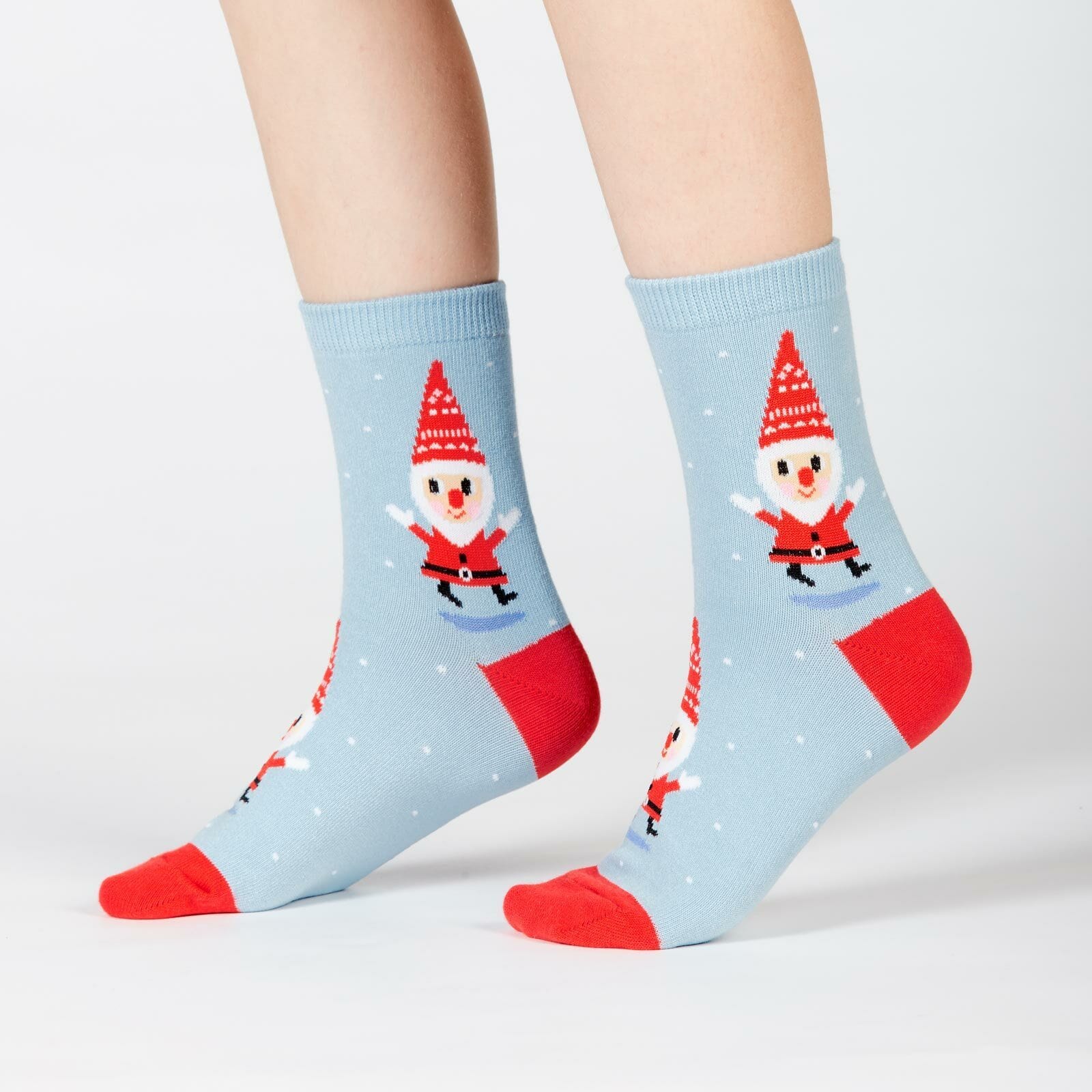 Santa Gnome Junior Crew Socks