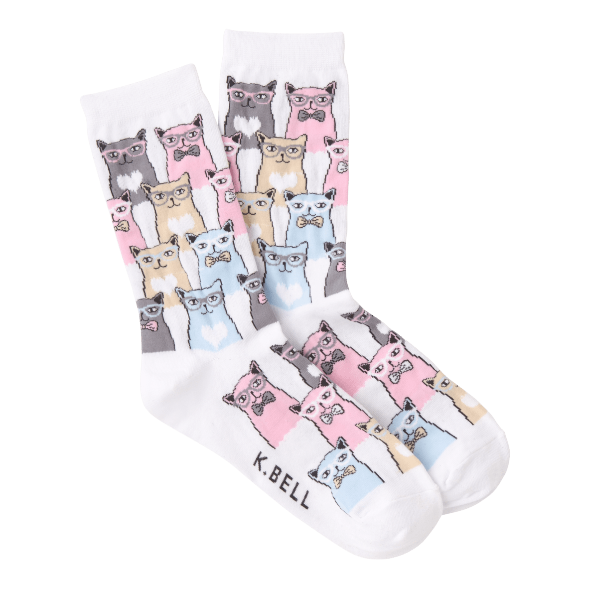 Wise Smarty Cats Women’s Crew Sock