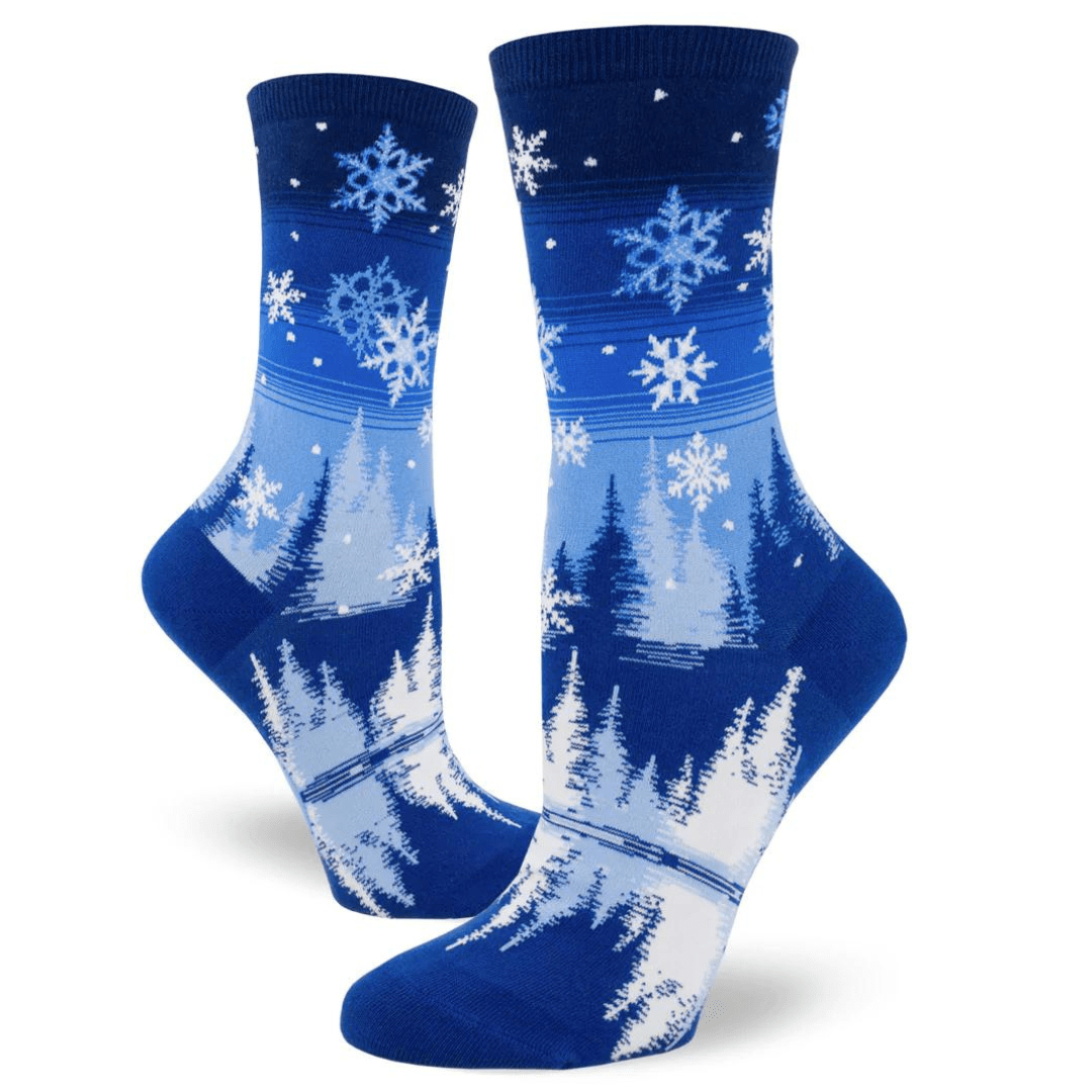 Snowflakes Women’s Crew Socks