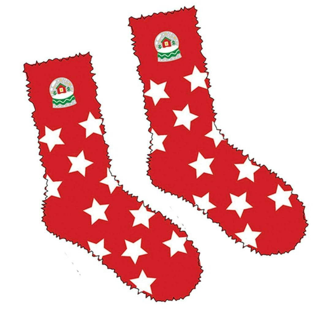 Snowglobe Cozy Christmas Women’s Crew Sock