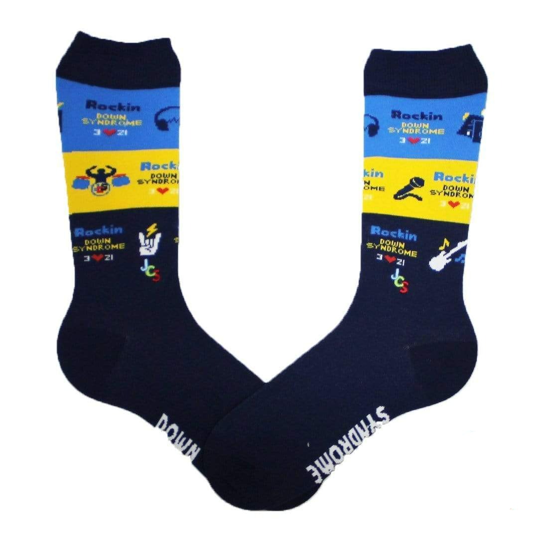 Rockin’ Down Syndrome Crew Socks