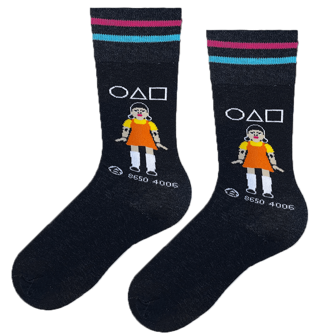 Squid Game Unisex Crew Socks