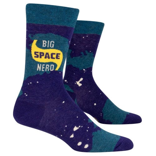 Big Space Nerd Men’s Crew Socks