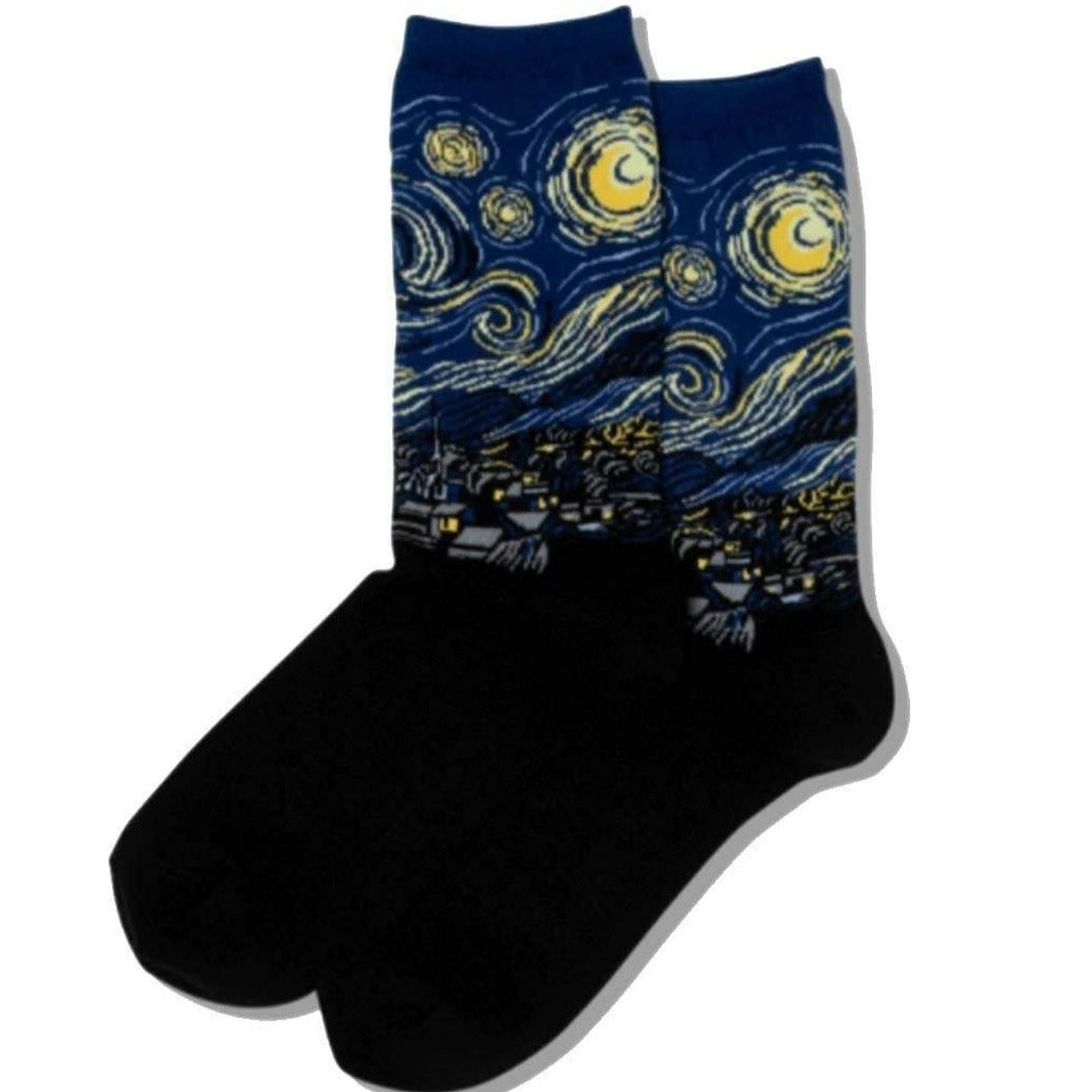 Starry Night Women’s Crew Socks