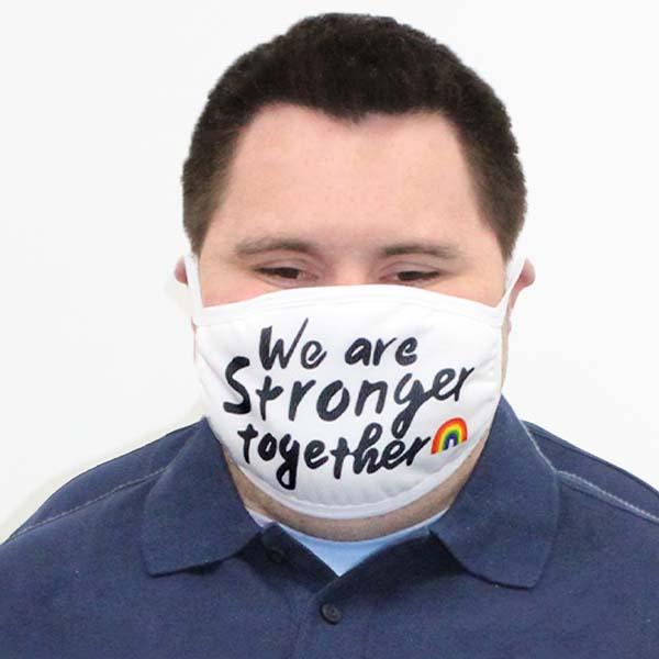 Stronger Together Face Mask