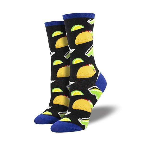 Tacos and Margaritas Women’s Crew Sock