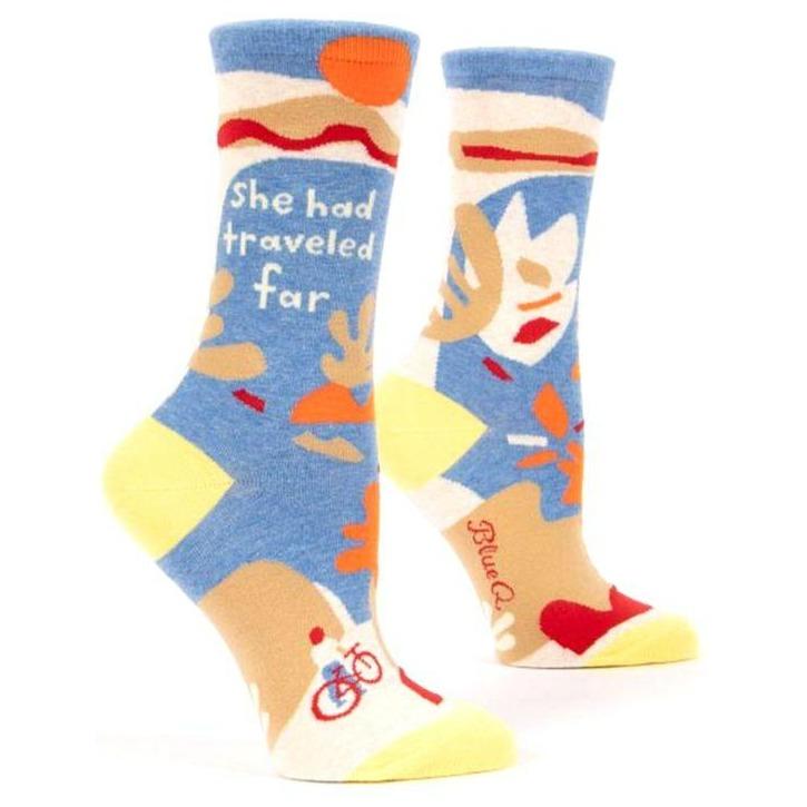 She Had Traveled Far Women’s Crew Sock