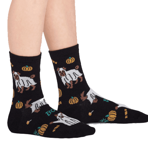 Trick Or Treat Junior Crew Sock