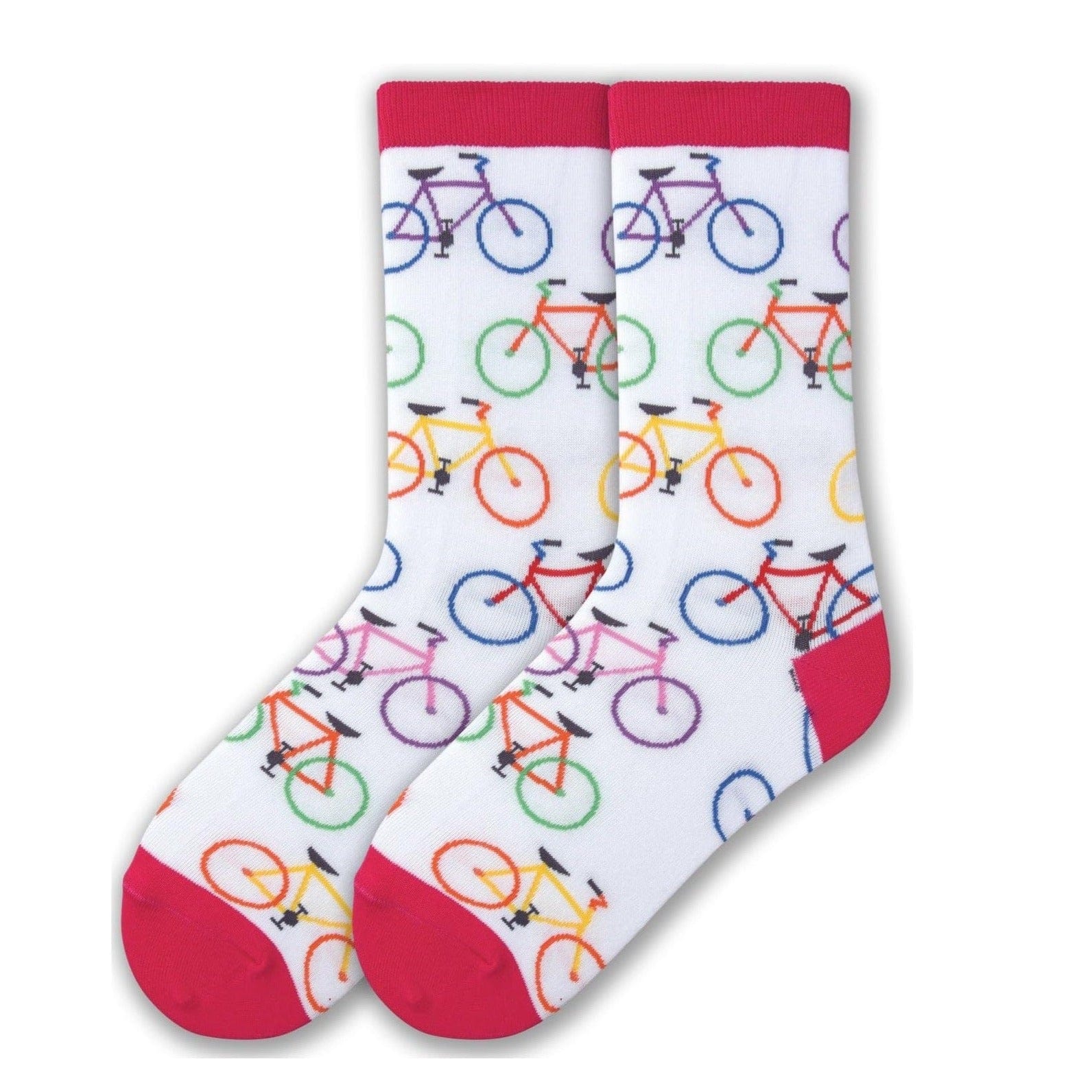 Colorful Bikes Women’s Crew Socks